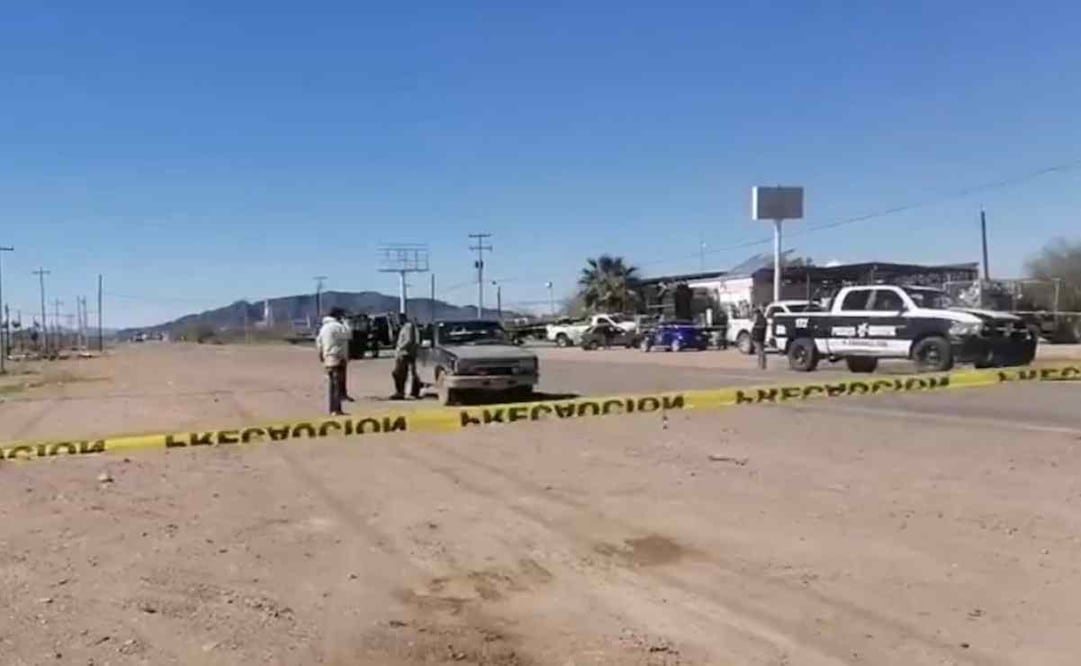 Los primeros reportes indican que los hechos ocurrieron sobre una brecha que comunica de los ejidos Salomón Quihuis a El Ejido Yaqui Justiciero. Foto: Especial