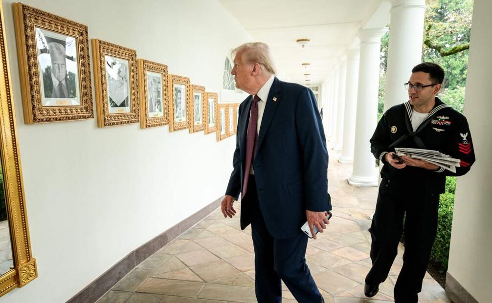 Paseo de la Fama presidencial. Foto: X @WhiteHouse