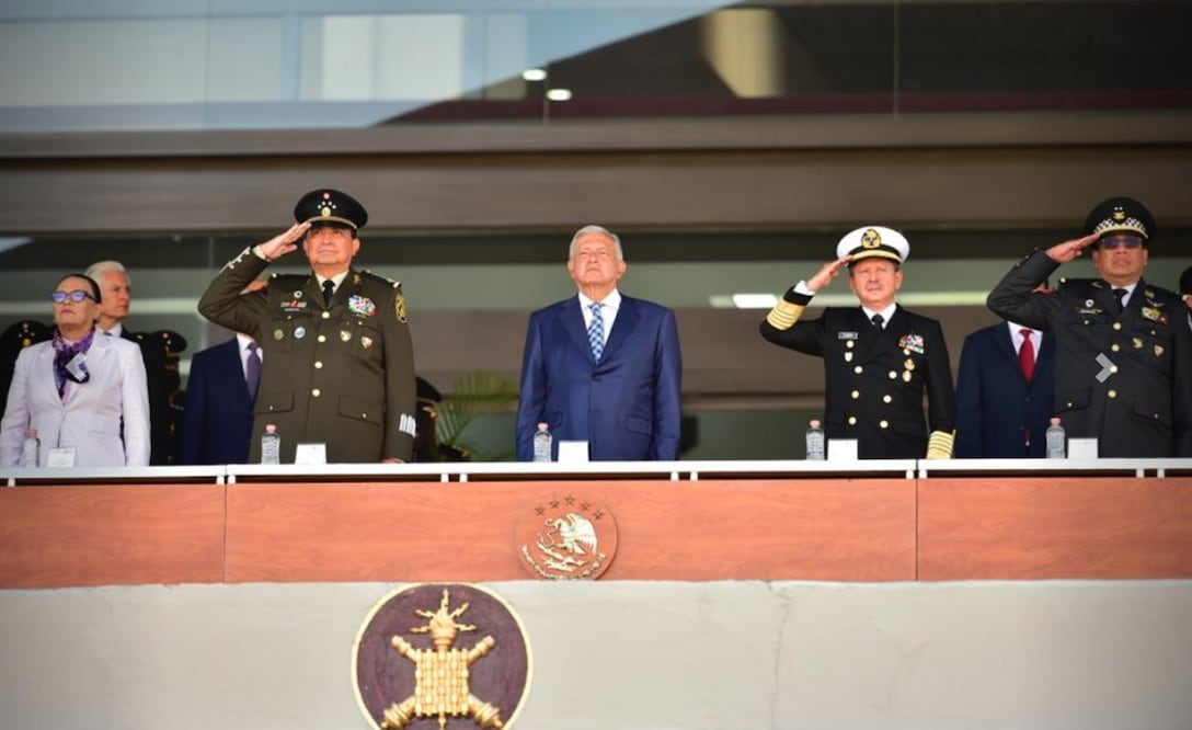 López Obrador aseguró que se tiene que dar confianza a la Guardia Nacional y dejarla en “buenas manos”. Foto: cortesía Presidencia
