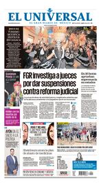 Portada impresa del 01 de noviembre de 2024