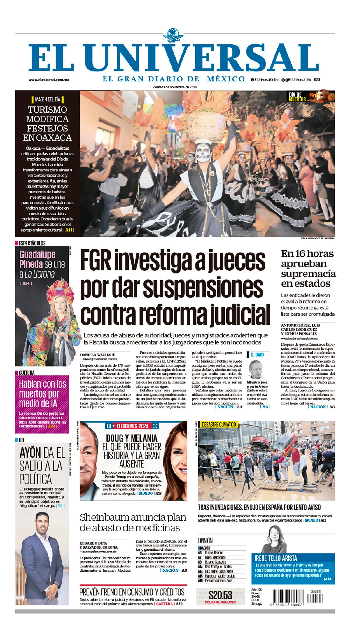 Portada impresa