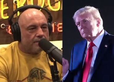 Trump viaja a Texas para grabar un podcast con Joe Rogan; critica a Harris por reunirse con “celebridades progres”