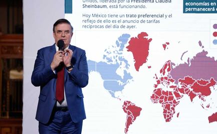 Ebrard sobre aranceles: Estrategia de Sheinbaum funcionó, "tenemos trato preferencial"; "el Tratado se mantiene", dice