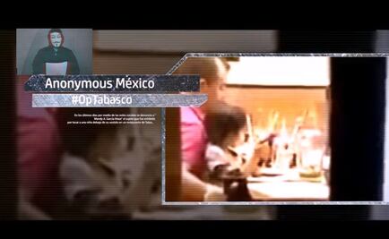 Amaga Anonymous con difundir información de pederasta de Tabasco