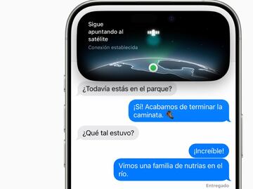 Mensajes vía satélite, la nueva función para iPhone en México