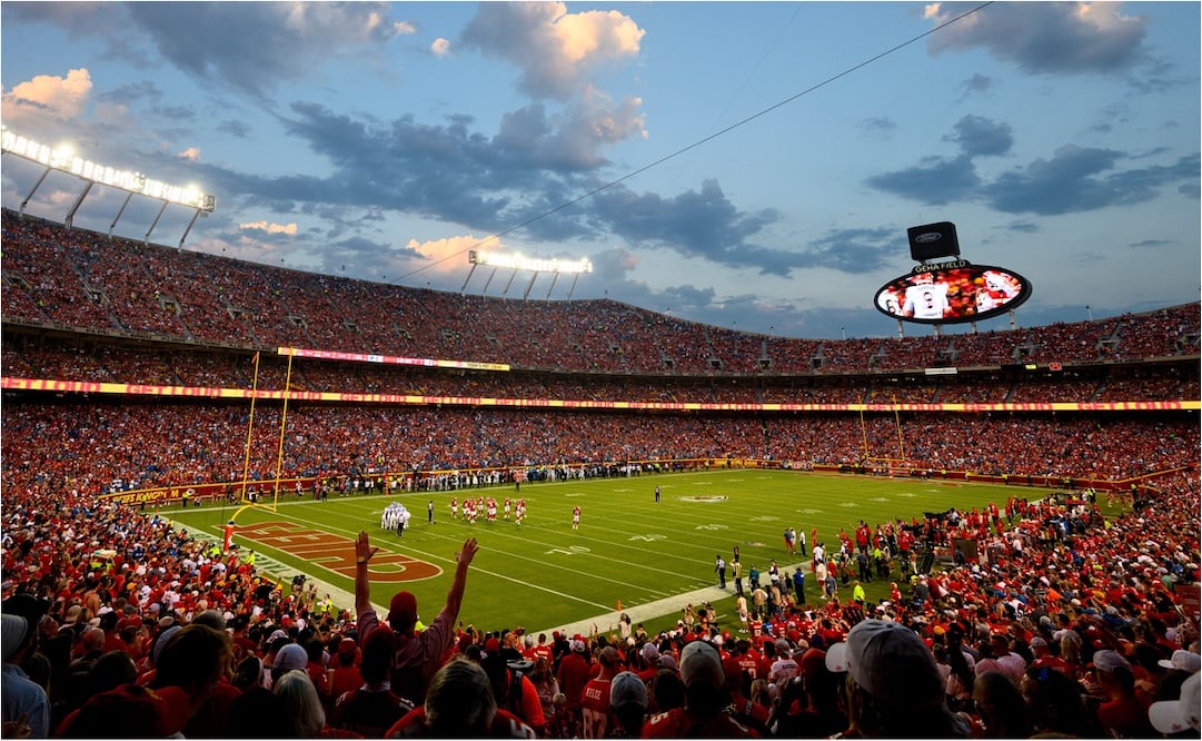 Los Kansas City Chiefs podrían cambiar de estadio. FOTO: AP