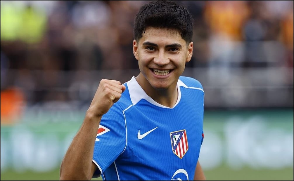 Obed Vargas tuvo un gran juego / Foto: Atlético de Madrid