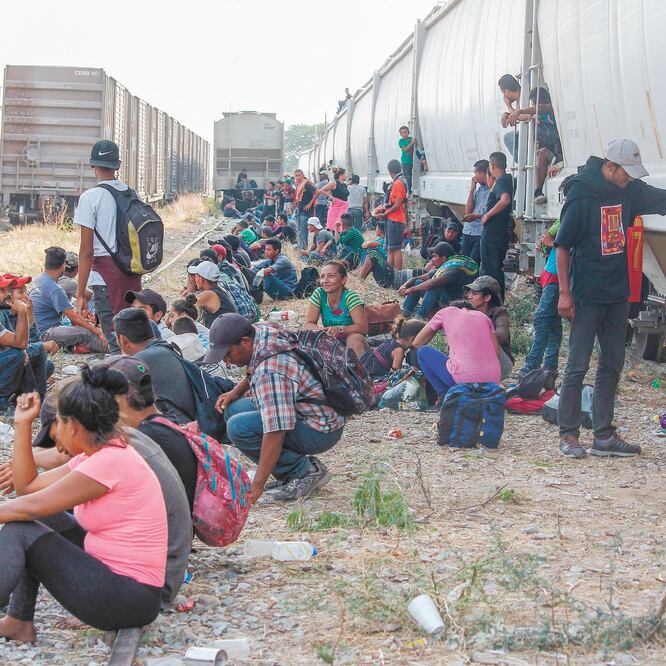 Las imágenes que hay sobre los migrantes, son “desgarradora s”, afirmó Salomón Chertorivski. presidente de Pensando en México. ARCHIVO EL UNIVERSAL