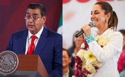 Imponen medidas cautelares contra gobernador de Puebla por promocionar a Sheinbaum