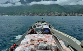 Arriban a Venezuela buques de la Marina con ayuda humanitaria; trasladaron más de 388 toneladas de insumos