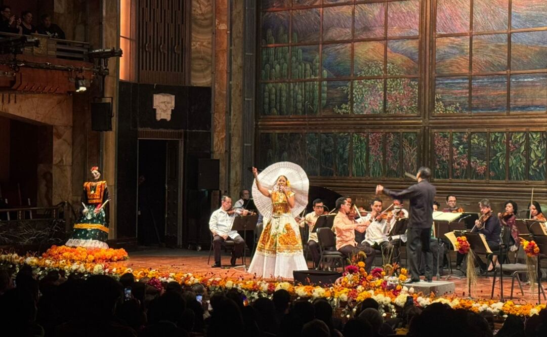 Rosy Arango en Bellas Artes.
Foto: César González/EL UNIVERSAL.