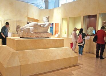 Muestra la civilización maya