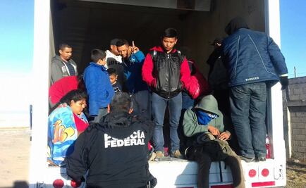 Rescatan a 29 indocumentados a punto de morir asfixiados en Puebla