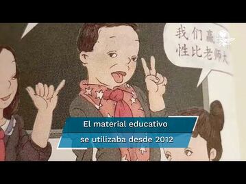 Revisan en China libros de texto de primaria por polémicas imágenes "racistas, feas y pornográficas