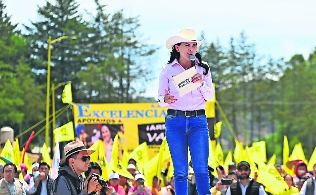 Alejandra del Moral afirmó que ampliará las opciones educativas a los jóvenes, Foto: Especial