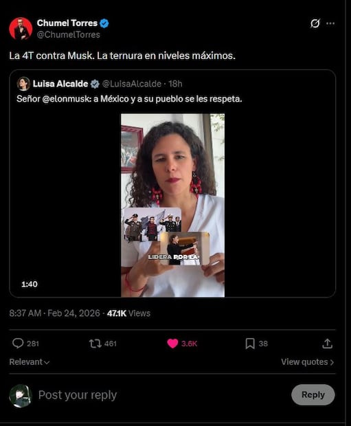 Foto: Captura de pantalla en X