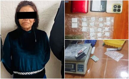 Mientras festejaba su cumpleaños, mujer es detenida en su casa por venta de drogas en Benito Juárez