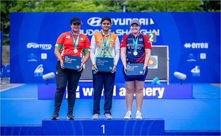 La arquera mexicana Maya Becerra gana el subcampeonato en la Copa del Mundo de Tiro con Arco