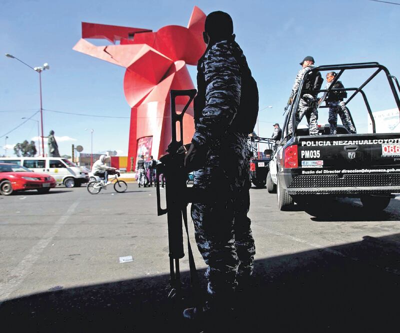 El municipio desplegará mil 500 uniformados para resguardar y vigilar las 101 colonias. Foto: ARCHIVO EL UNIVERSAL