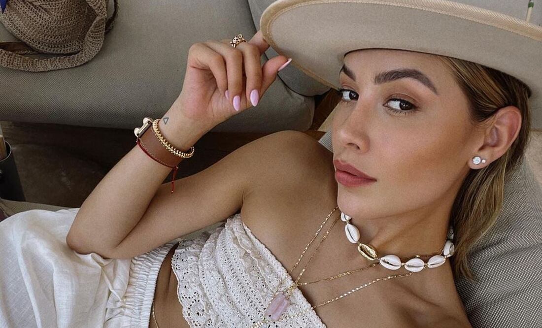 El enterizo asimétrico es un modelo muy elegante y Michelle Salas lo demuestra / Foto: Instagram @michellesalasb