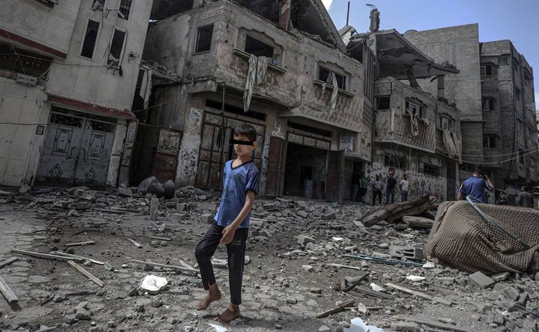 Al menos 63 niños han muerto en Gaza y dos en Israel. Foto: Cortesía