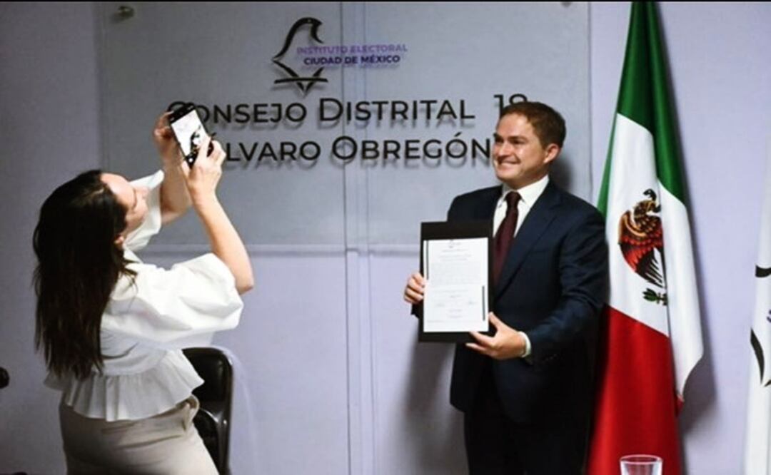 Triunfo de Javier López Casarín en la Álvaro Obregón podría ser anulado por rebase de gastos de campaña: INE. Foto: Omar Díaz