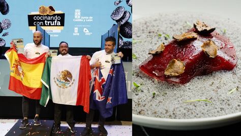 Fernando Paquini, segundo lugar en el certamen Cocinando con Trufa 2024
