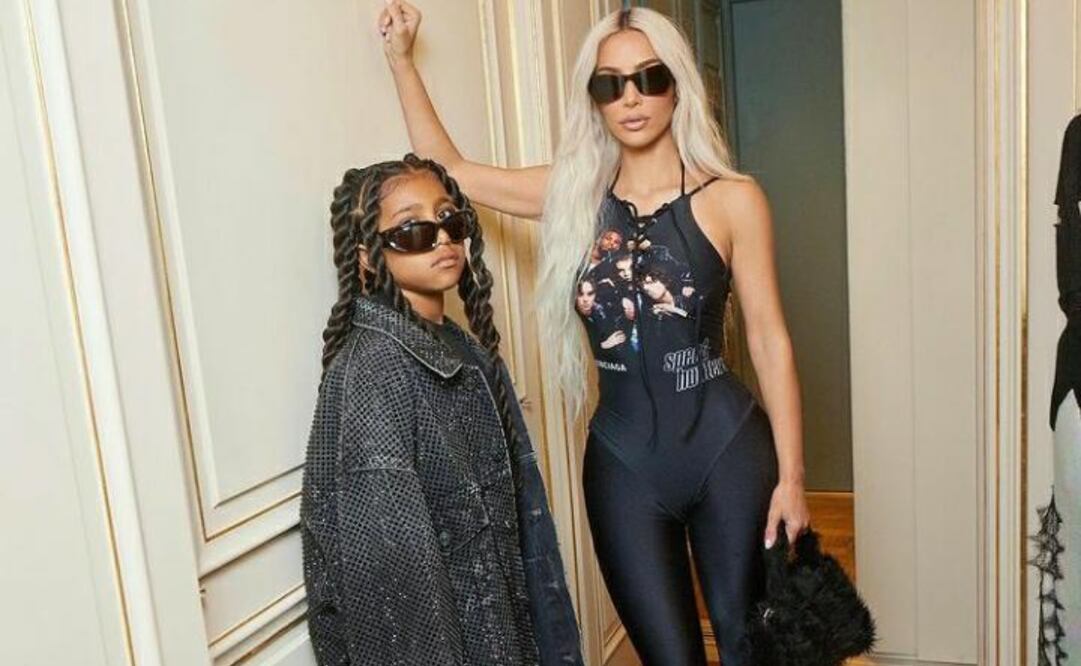North West es la hija mayor de Kim Kardashian y, aunque solo tiene 9 años, ha demostrado ser una amante de la moda. Foto: Instagram @kimkardashian