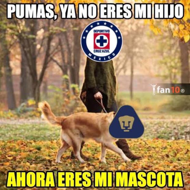 Los divertidos MEMES del triunfo de Cruz Azul sobre Pumas