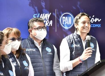 Andrés Atayde se registra para reelegirse como presidente del PAN CDMX