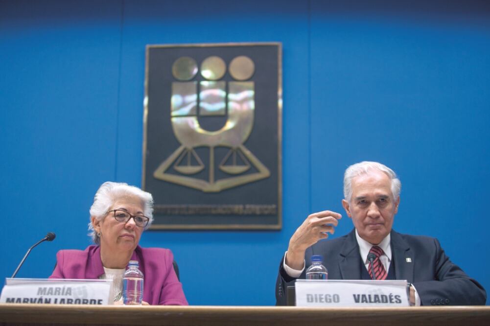 La ex consejera electoral María Marván y el jurista Diego Valadés opinan que el financiamiento privado ha demostrado que tiene trasfondo empresarial (CAMILA MATA. EL UNIVERSAL)