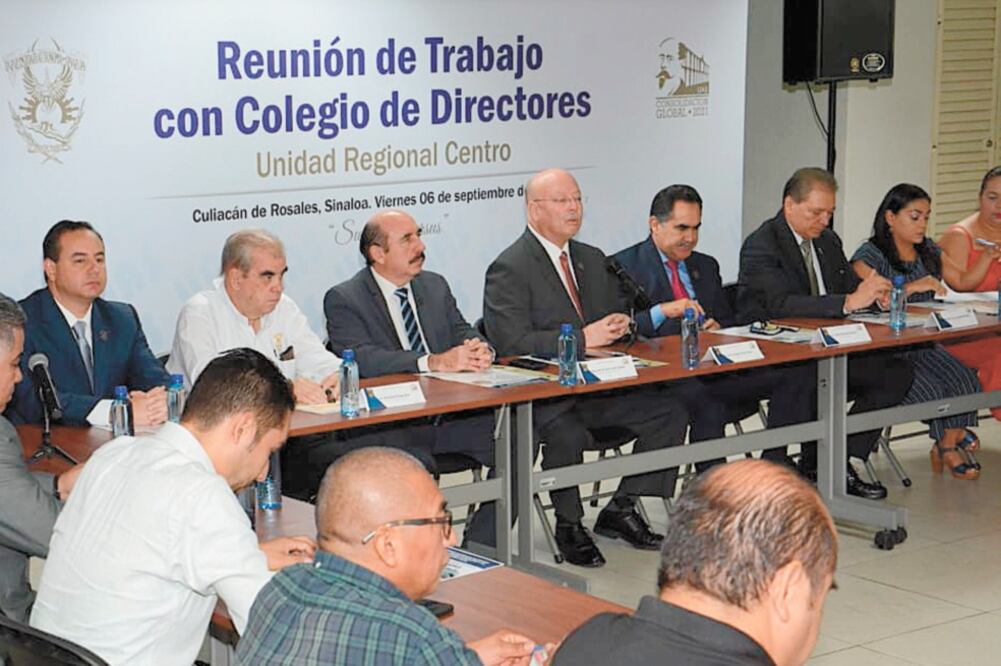 Convocatoria.El rector de la UAS, Juan Eulogio Guerra, pidió a los directores de las unidades académicas elaborar una lista de interesados. Foto: JAVIER CABRERA. EL UNIVERSAL