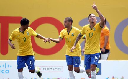 JP: Brasil quita bronce a Panamá en futbol varonil 