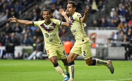 Por la mínima, América vence a Rayados en Monterrey