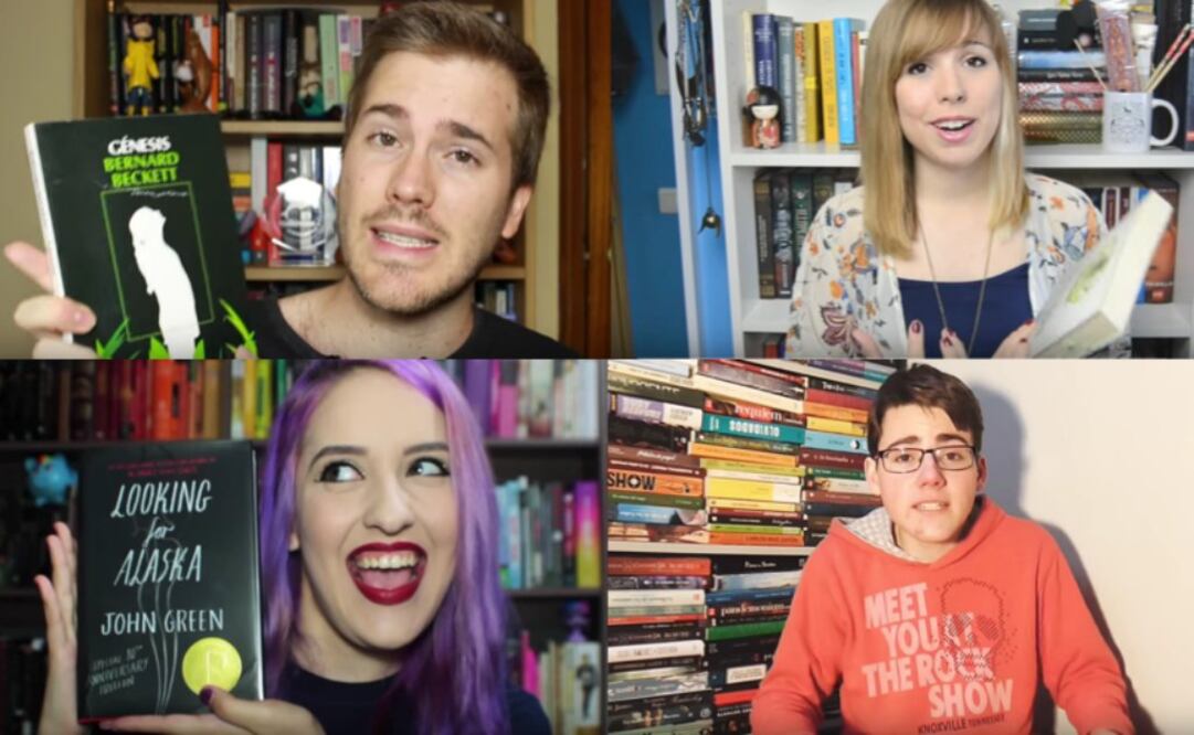 Estos creadores de contenido en video iniciaron a reseñar libros como un hobby y ahora son un referente para miles de personas