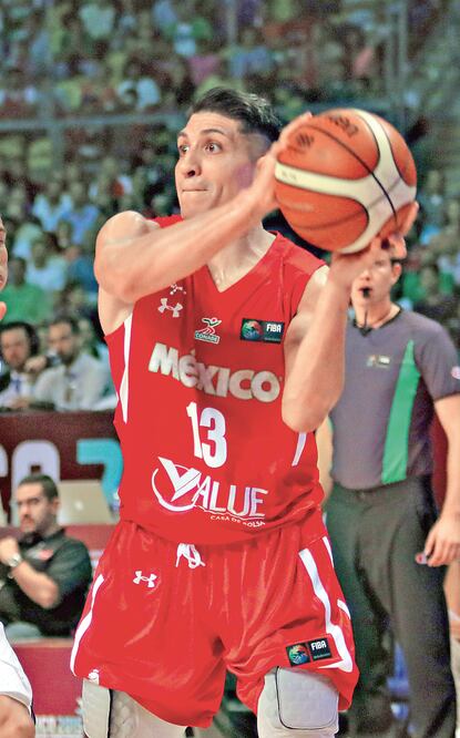 Orlando Méndez, de México, fue el líder anotador, con 24 puntos (ETZEL ESPINOSA. IMAGO7)