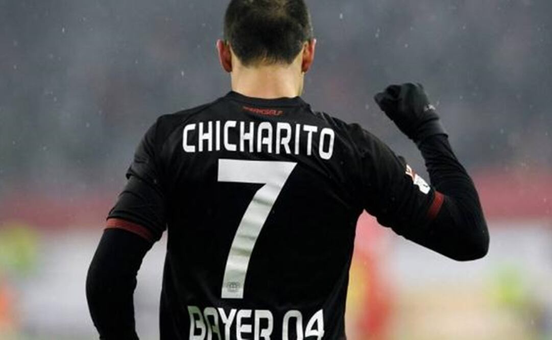 Javier Hernández también ha convertido dos tripletes con el Bayer (Foto: Xinhua)