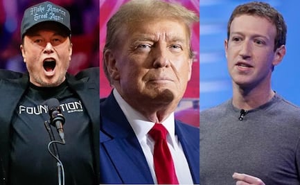 De Elon Musk a Mark Zuckerberg; estas fueron algunas personalidades que acompañaron a Donald Trump en su investidura