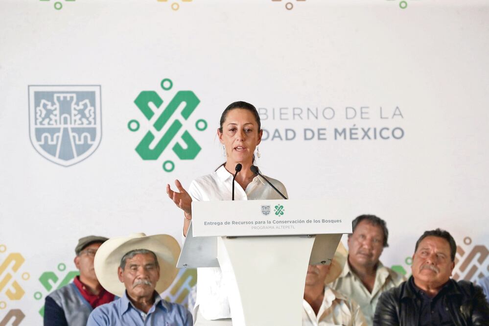 Pasivo. La jefa de Gobierno de la Ciudad de México, Claudia Sheinbaum, dio a conocer que la deuda asciende a más de 13 mil millones de pesos. DIEGO SIMÓN SÁNCHEZ. EL UNIVERSAL