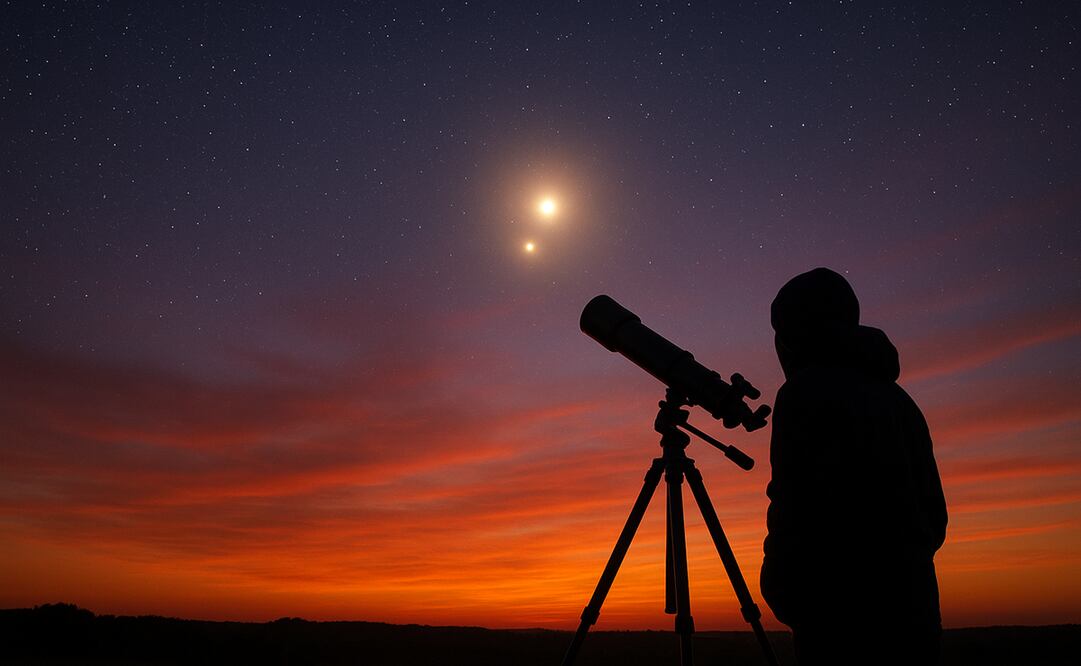 Conjunción de Venus y Mercurio: ¿será visible en México?. Foto: Creada con IA