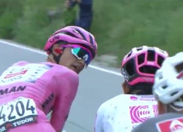 Isaac del Toro es reventado por Richard Carapaz; "Él perdió el Giro, no ha sabido correr bien"