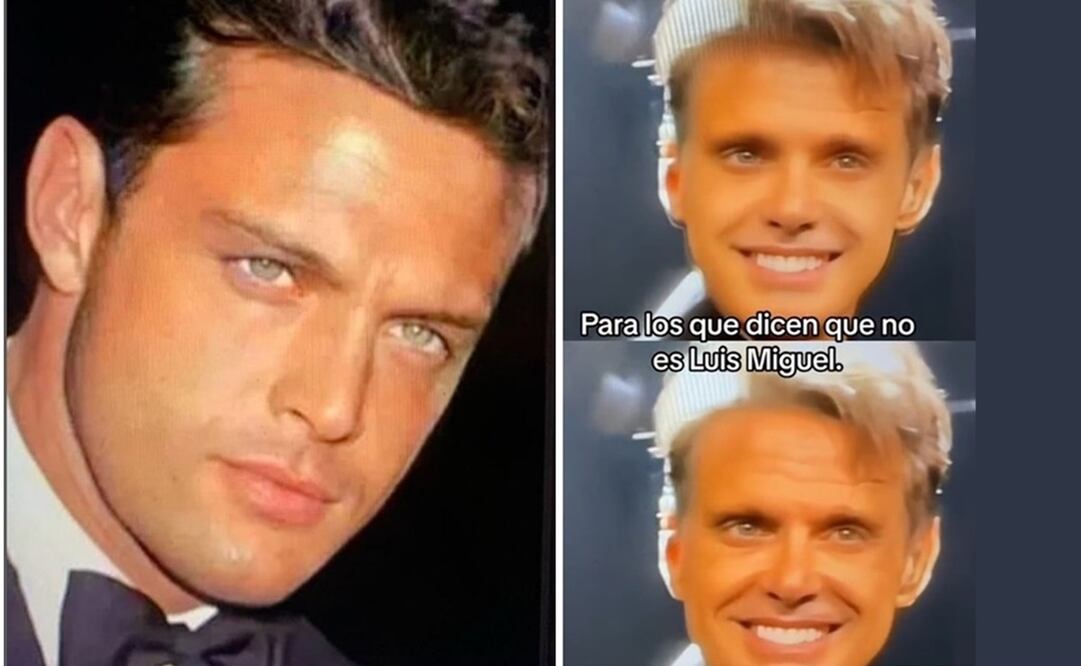 ¿No es un clon? Comparan rostro de Luis Miguel con IA, el resultado es sorprendente. Foto: Instagram @luismiguel y TikTok @carlosferrin4