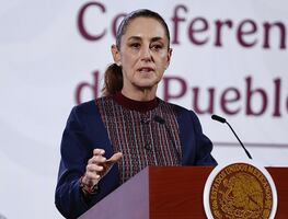 Sheinbaum rechaza declaraciones de Trump; descarta intervención militar de EU