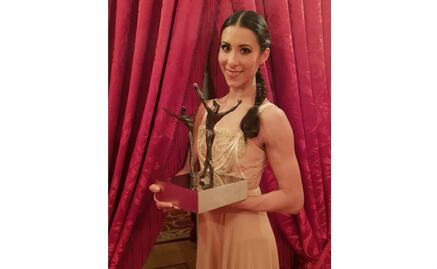 Elisa Carrillo dedica premio a los mexicanos