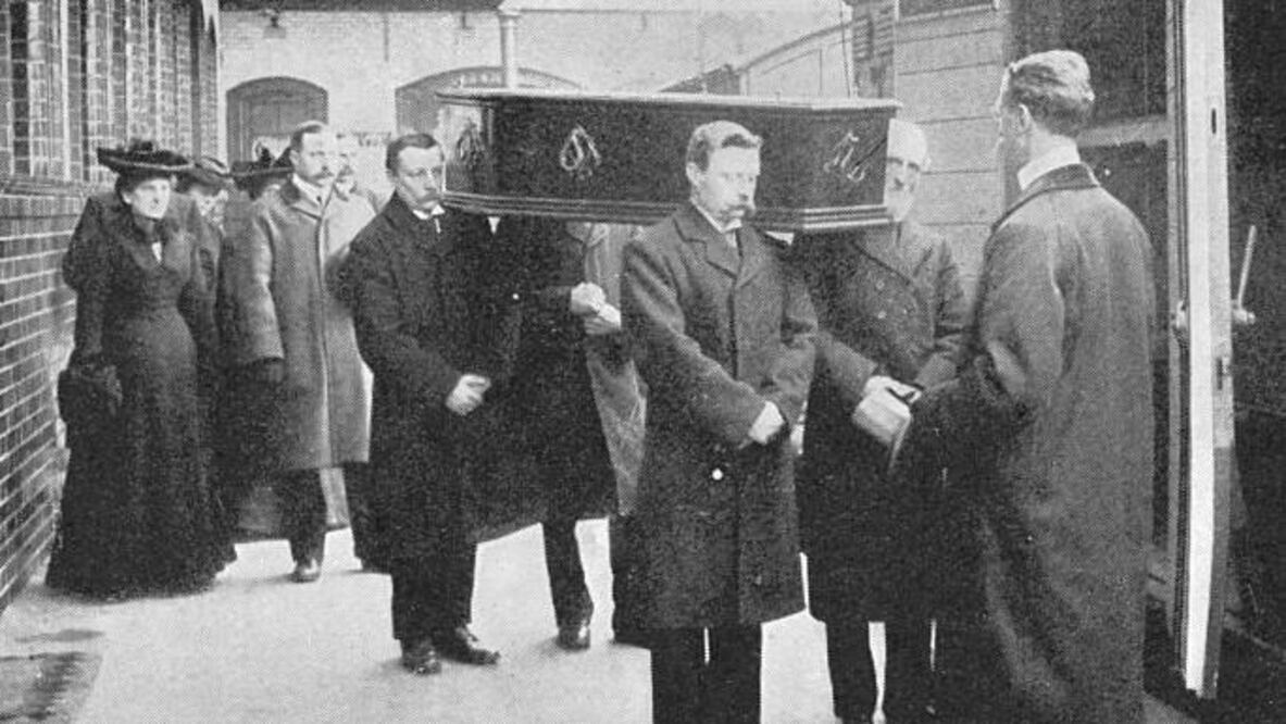 El Ferrocarril de la Necrópolis, el tren londinense donde solo viajaban los muertos y sus deudos. Foto: BBC