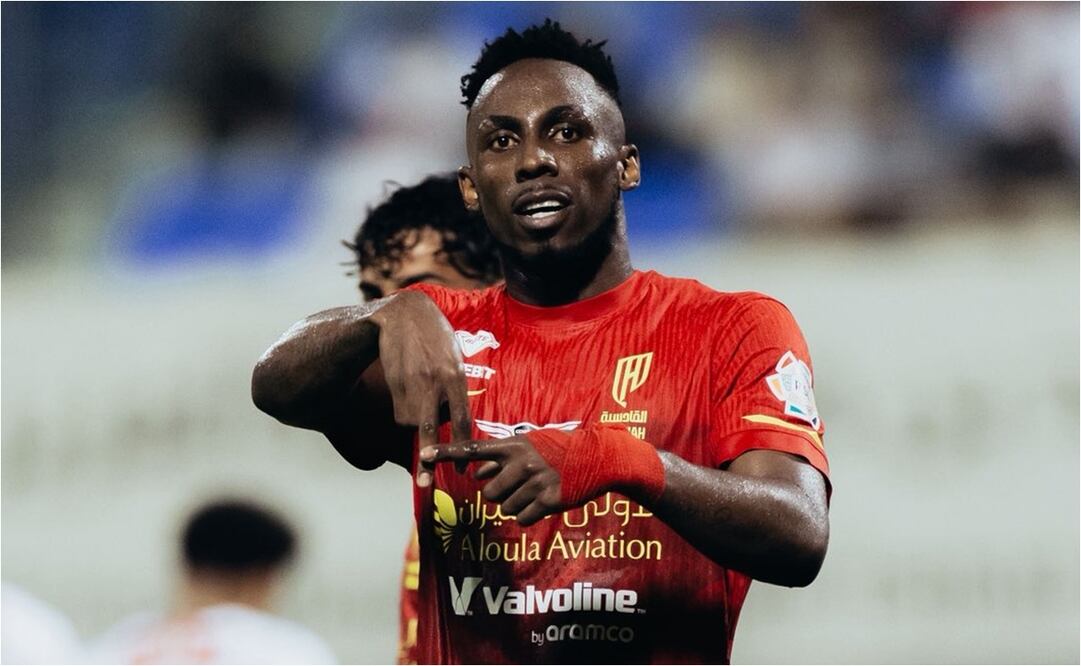 Julián Quiñones anotó su primer de la temporada con el Al-Qadisiya. FOTO: @julian_quiones3