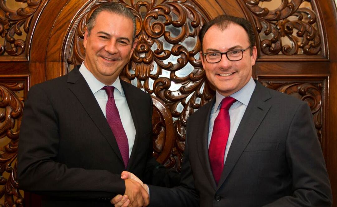 El presidente del CCE, Gerardo Gutiérrez Candiani, fue recibido por el titular de Hacienda./Especial