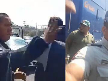 VIDEO: Denuncian agresión a reporteros por elementos de la GN y policía al cubrir accidente en Naucalpan
