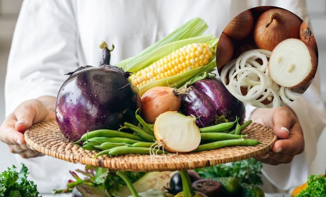 La cebolla es una fuente de nutrientes vitales como la vitamina C, vitamina B6, ácido fólico. Fuente: Freepik.