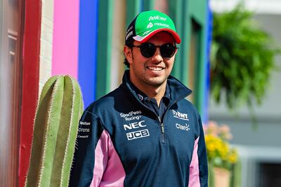 "Checo" Pérez se prepara para la temporada 2020 de la Fórmula 1